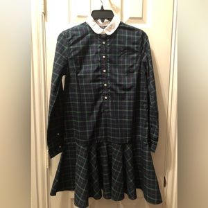 Polo Ralph Lauren Plaid Dress, Size 14, NWT